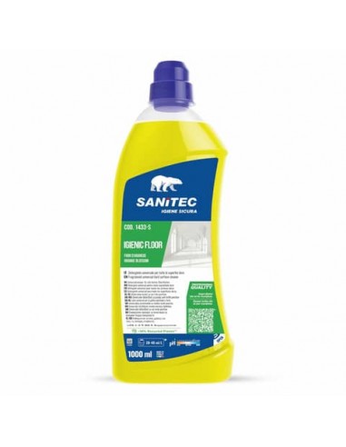 Detergente concentrato per pavimenti Sanitec Igenic Floor Fiori d'arancio & Bergamotto - 1000 ml - 1433-S