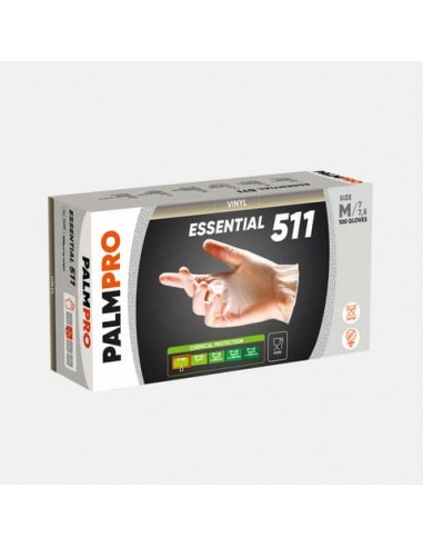 Guanti in vinile senza polvere Icoguanti L trasparenti scatola da 100 guanti - EVSP/LARGE