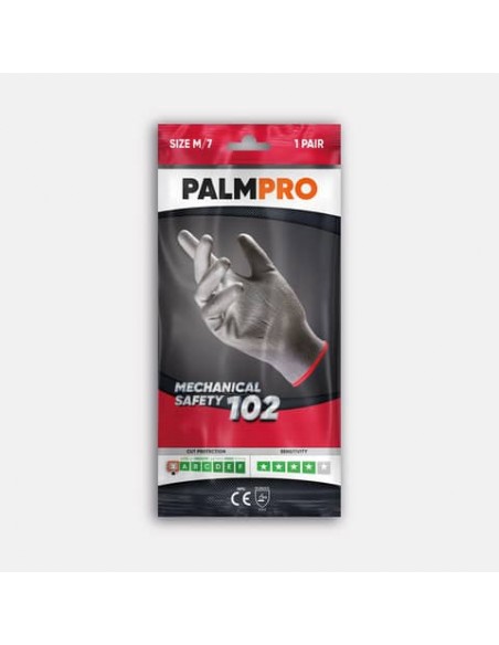 Guanti riusabili Icoguanti in nylon/poliuretano M grigi NPU/MEDIA