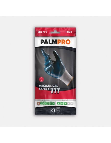 Guanti riusabili Icoguanti in nylon/nitrile L blu NNT/LARGE