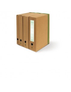 Portaprogetti con elastico piatto EURO-CART Eco Elite ''FSC'' dorso 6 cm avana - FMCXCPECO06ELPAV