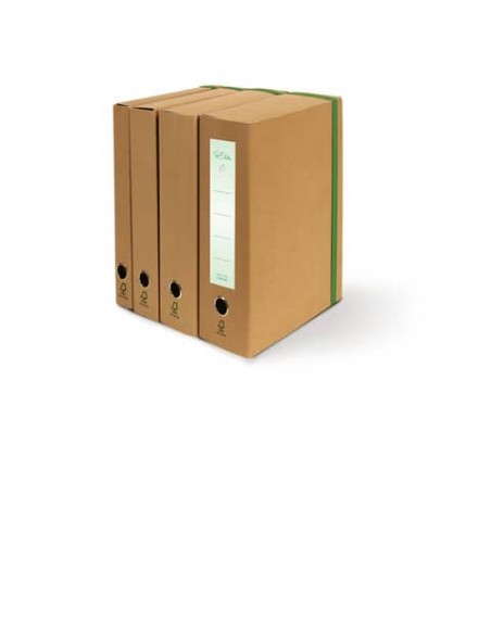 Portaprogetti con elastico piatto EURO-CART Eco Elite ''FSC'' dorso 10 cm avana - FMCXCPECO10ELPAV