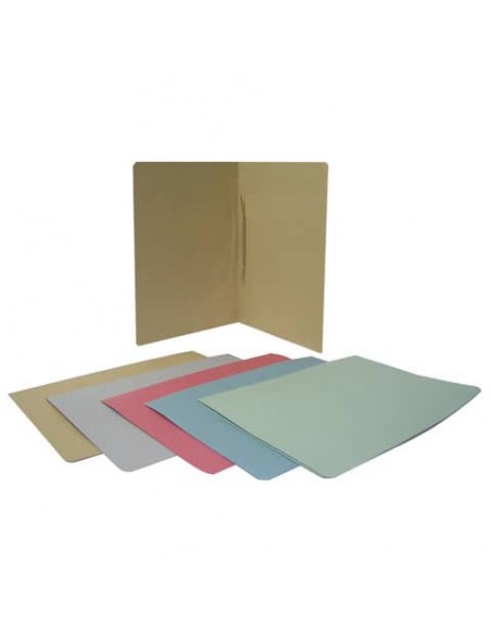 Cartellina ad aghi EURO-CART cartoncino manilla 25x35 cm azzurro conf. da 50 pezzi - CM05AZ