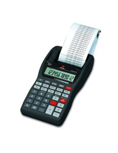 Calcolatrice scrivente da tavolo OLIVETTI Summa 301 EU con display LCD a 12 cifre nero - B4621 000