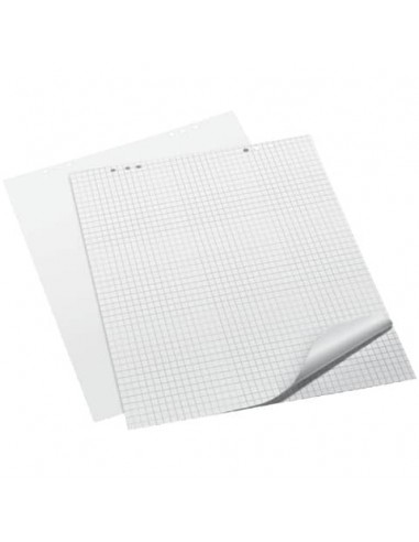 Blocchi per lavagne a fogli mobili Q-Connect 68x98 cm 20 ff senza rigatura conf. da 5 pezzi - KF18928