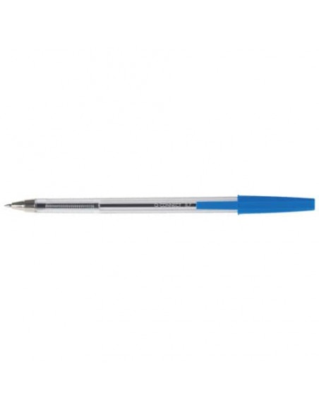 Penna a sfera Q-Connect tratto M - blu conf. 20 pezzi - KF34043