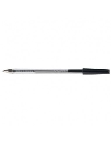 Penna a sfera Q-Connect tratto M - nero conf. 20 pezzi - KF34042