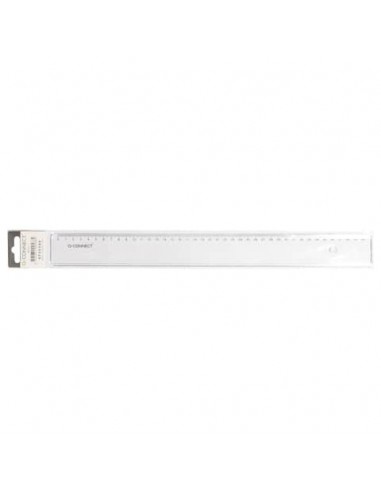 Righello Q-Connect trasparente 40 cm  KF00588
