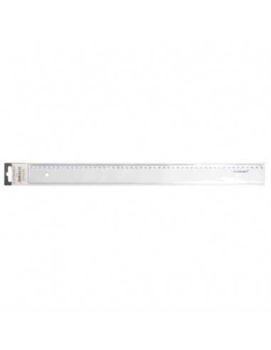 Righello Q-Connect trasparente 50 cm  KF00589