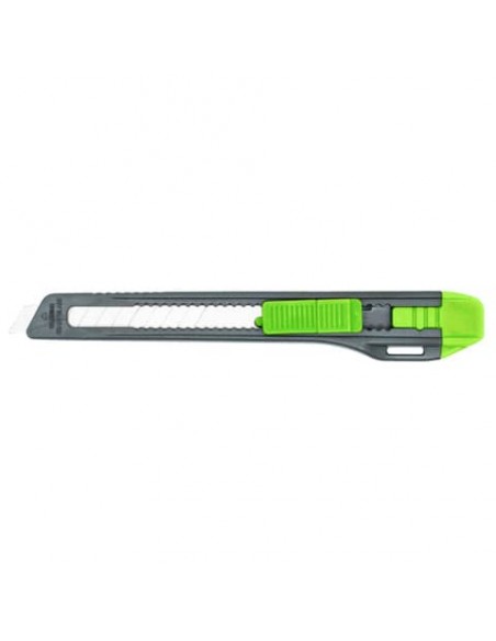 Cutter in plastica con guida Q-Connect 9 mm KF10631