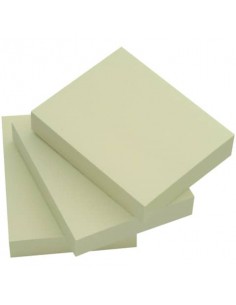 Foglietti riposizionabili Q-Connect 63 g/m² giallo 38x51 mm 12 blocchetti da 100 ff - KF10500