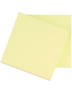 Foglietti riposizionabili Q-Connect 63 g/m² giallo 76x76 mm 12 blocchetti da 100 ff - KF10502