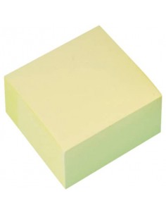 Foglietti riposizionabili Q-Connect 76x76 mm giallo blocchetto da 400 ff - KF01346FSC