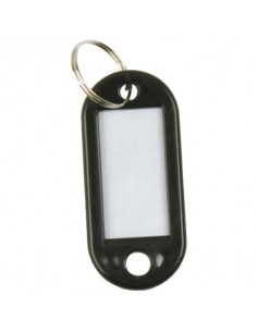 Targhetta portachiavi Q-Connect standard in plastica 5x2