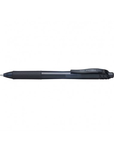 Penna roller a scatto Pentel EnerGel X 1 mm nero BL110-AX