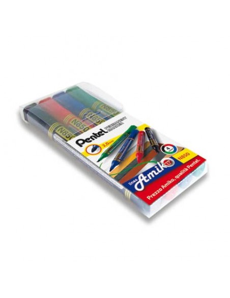 Marcatore permanente Pentel N850 punta conica 4