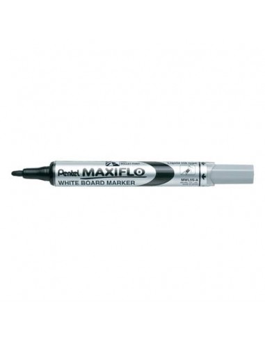 Marcatore per lavagne bianche Pentel MAXIFLO punta conica 4