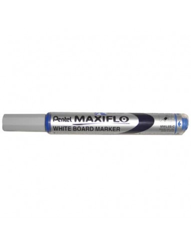 Marcatore per lavagne bianche Pentel MAXIFLO punta conica 4