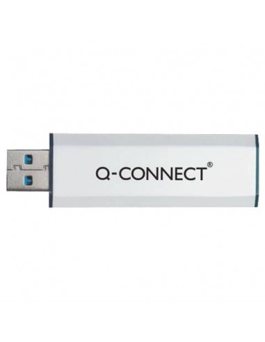 Chiavetta USB Q-Connect Super Speed 3.0 argento/nero 16 GB KF16369