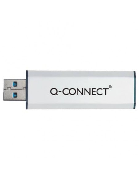 Chiavetta USB Q-Connect Super Speed 3.0 argento/nero 32 GB KF16370