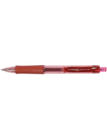Penna a sfera inchiostro gel Q-Connect Sigma M rosso KF00383