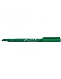Fineliner Q-Connect 0.4 mm verde  Conf. 10 pezzi - KF25010