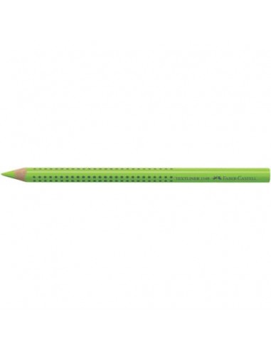 Matita evidenziatore Faber-Castell Textliner Dry 1148 Grip Jumbo  verde fluo - 114863