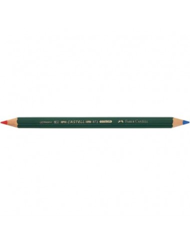 Matita bicolore Faber-Castell CASTELL Color 873 rossa e blu 117500
