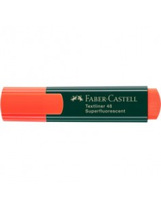 Evidenziatore Faber-Castell Textliner 48 Refill tratto 1-2-5 mm arancione fluo 154815