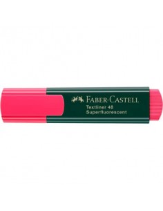 Evidenziatore Faber-Castell Textliner 48 Refill tratto 1-2-5 mm rosso 154821