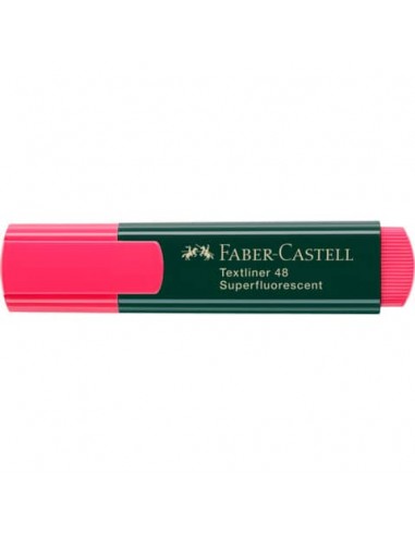 Evidenziatore Faber-Castell Textliner 48 Refill tratto 1-2-5 mm rosso 154821
