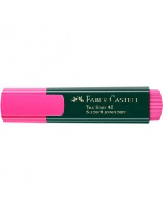 Evidenziatore Faber-Castell Textliner 48 Refill tratto 1-2-5 mm rosa fluo 154828