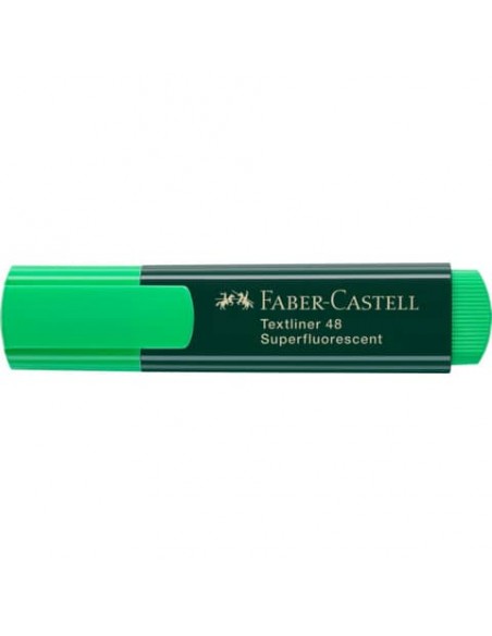 Evidenziatore Faber-Castell Textliner 48 Refill tratto 1-2-5 mm verde 154863