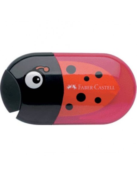 Temperamatite 2 fori Faber-Castell Animals Coccinella 183526