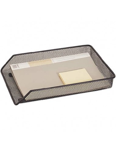 Vaschetta portadocumenti Q-Connect 35x27x H.3 cm - caricamento frontale nero - KF00858