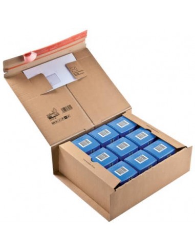 Scatola con tasca interna ColomPac in cartone ondulato f.to 38