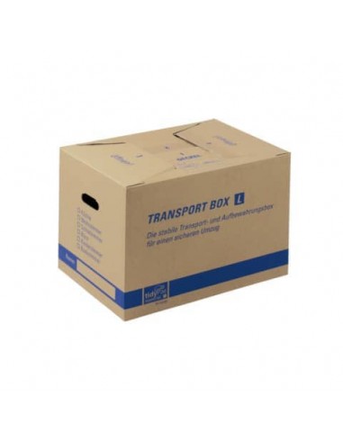 Scatola per trasloco in cartone ondulato ColomPac f.to 505x355x370 mm avana 30000925