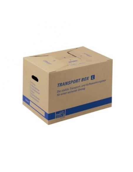 Scatola per trasloco in cartone ondulato ColomPac f.to 505x355x370 mm avana 30000925