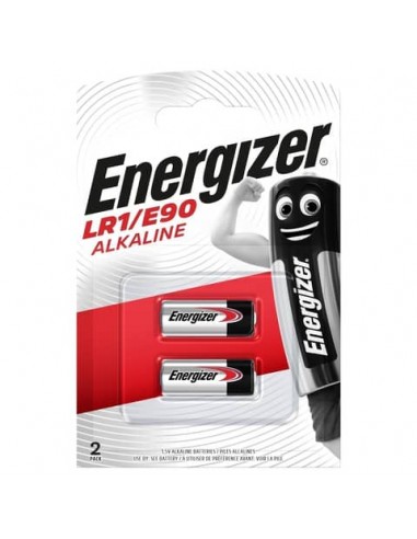 Batterie alcaline a bottone ENERGIZER LR1/E90 conf. da 2 - E300803302
