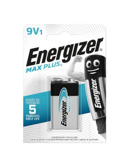 Batteria ENERGIZER Max Plus 9V  E301323303