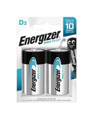 Batterie ENERGIZER Max Plus D  conf. da 2 - E301323902