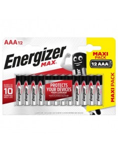 Batterie ENERGIZER Max AAA  conf. da 12 - E300835700