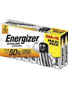 Batterie ENERGIZER Alkaline Power AAA  conf. da 16 - E302743900