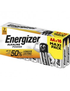 Batterie ENERGIZER Alkaline Power AA BP16 conf. da 16 - E302743800