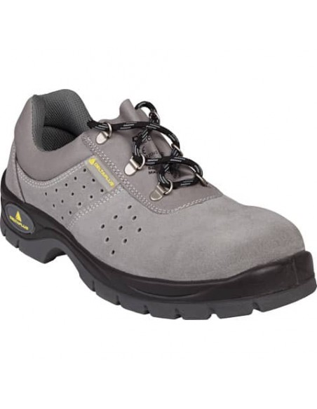 Scarpe da lavoro DELTA PLUS basse Fennec3 S1P - pelle scamosciata grigio - 39 - FEN3PGR44