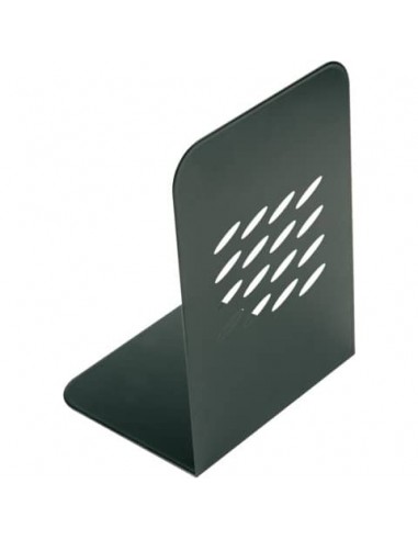 Fermalibri a L Q-Connect 134x190 mm nero  Conf. 2 pezzi - KF03900