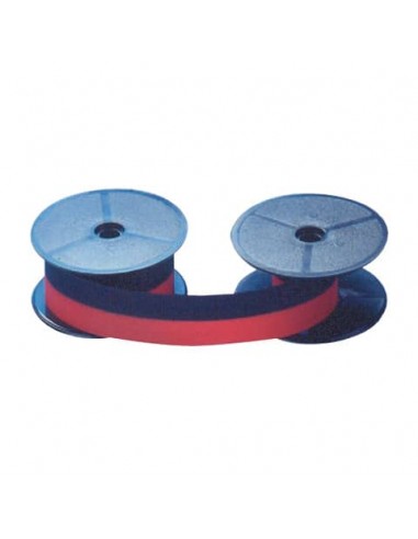 Nastro per calcolatrici scriventi Casio originale - inchiostro bi-colore nero/rosso - RB-02-2