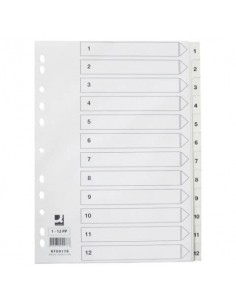 Divisore numerico Q-Connect bianco 22