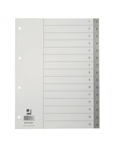 Divisore numerico Q-Connect grigio 22