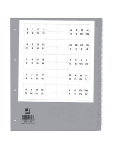 Divisore neutro Q-Connect grigio XL 24x29